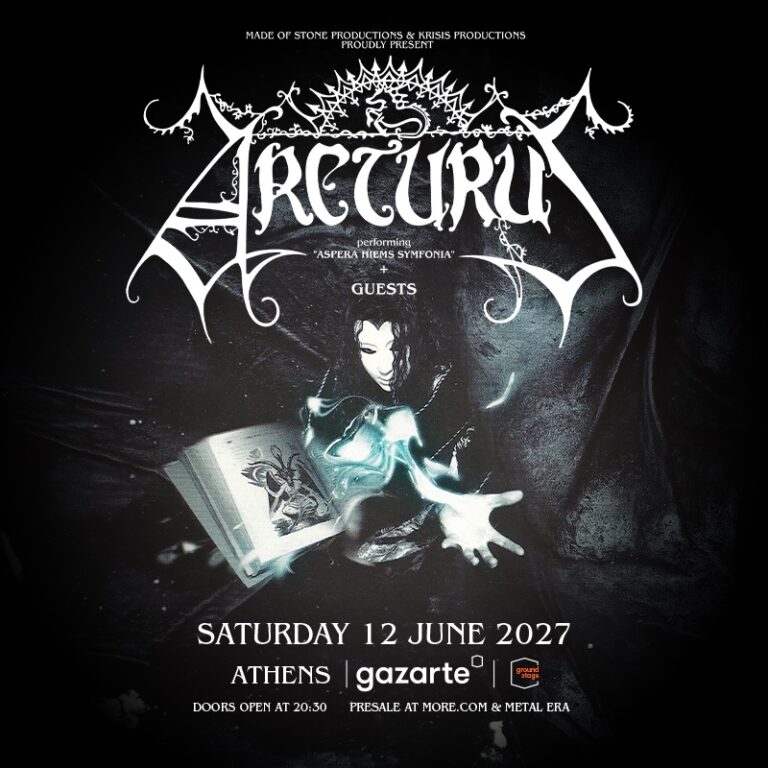 Arcturus - Aspera Hiems Symfonia live στην Αθήνα - αφίσα