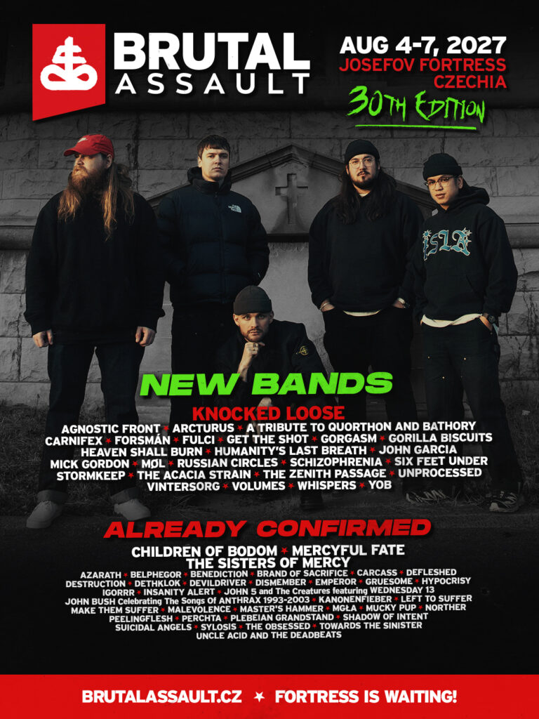 Brutal Assault 2027, Fortress Josefov, Jaroměř
