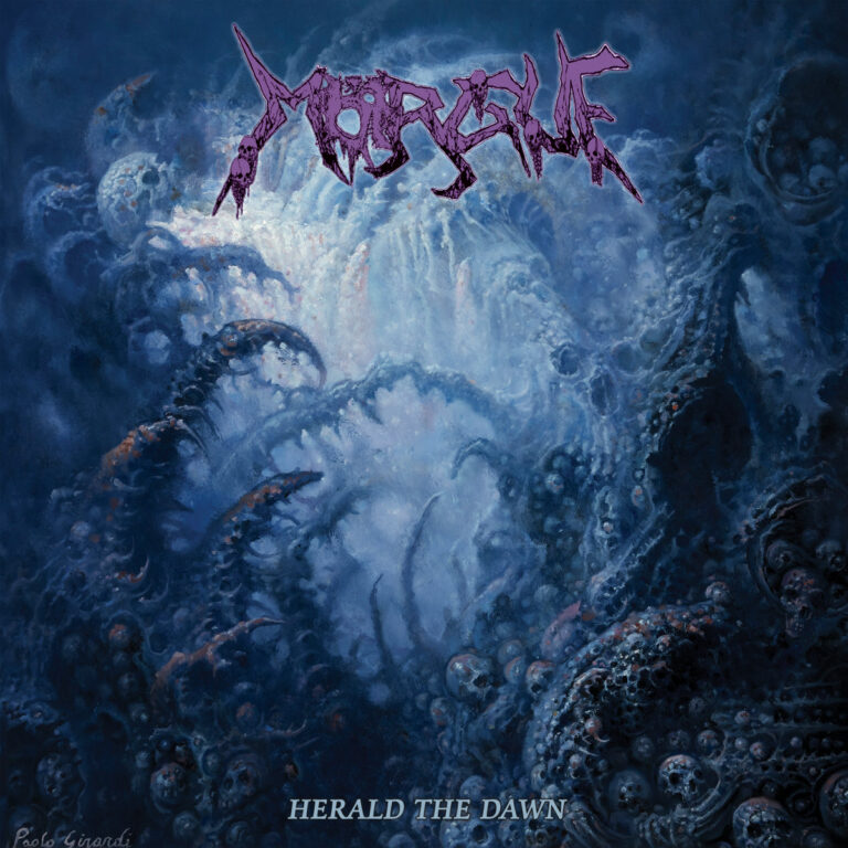 Εξώφυλλο του δίσκου «Herald the Dawn» των MORGUE