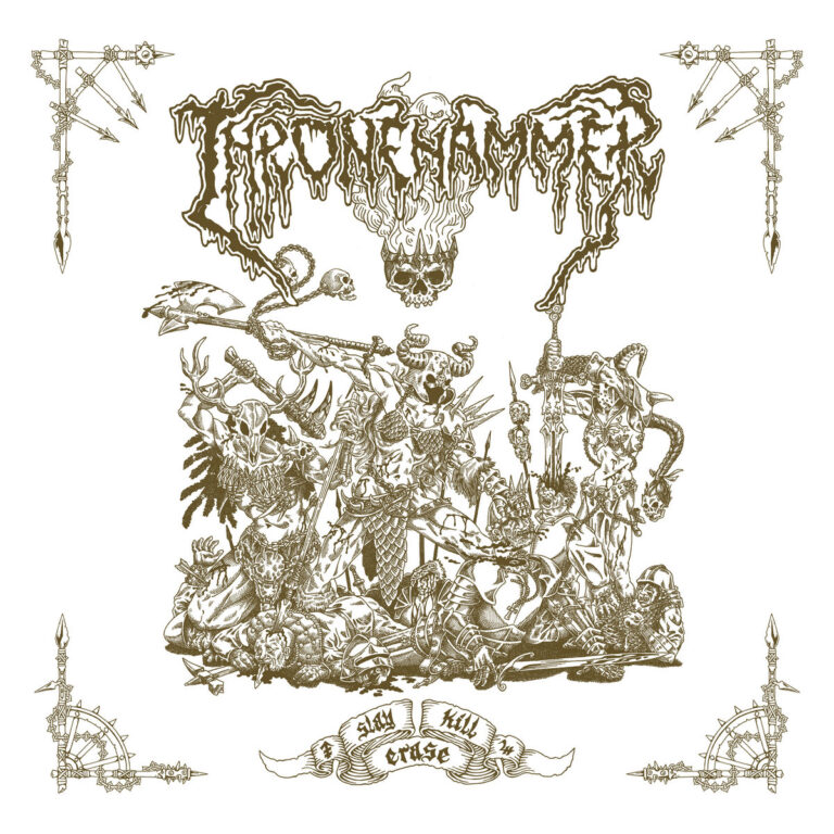 Thronehammer – Slay Kill Erase εξώφυλλο άλμπουμ