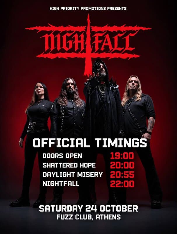 Nightfall live στο Fuzz Club