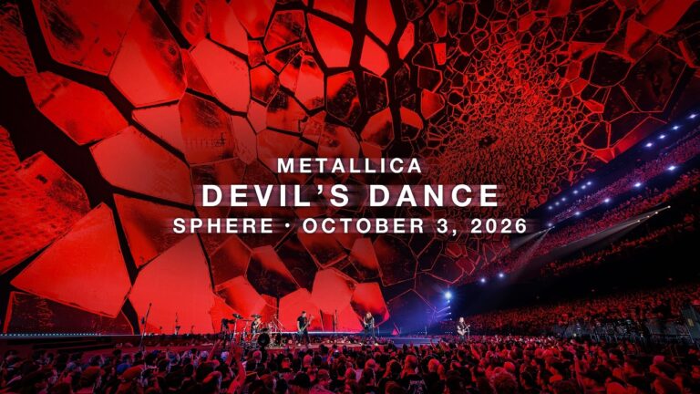 Οι Metallica ζωντανά στο Sphere του Λας Βέγκας, Οκτώβριος 2026