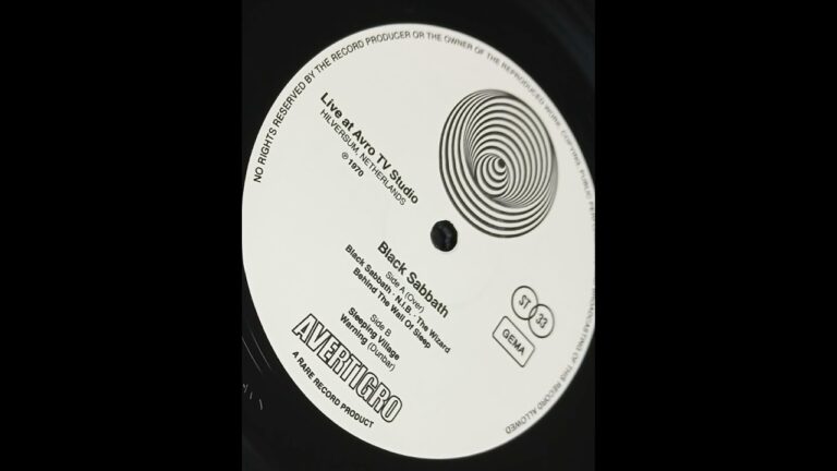 Black Sabbath – The Lost 1970 Avro Sessions